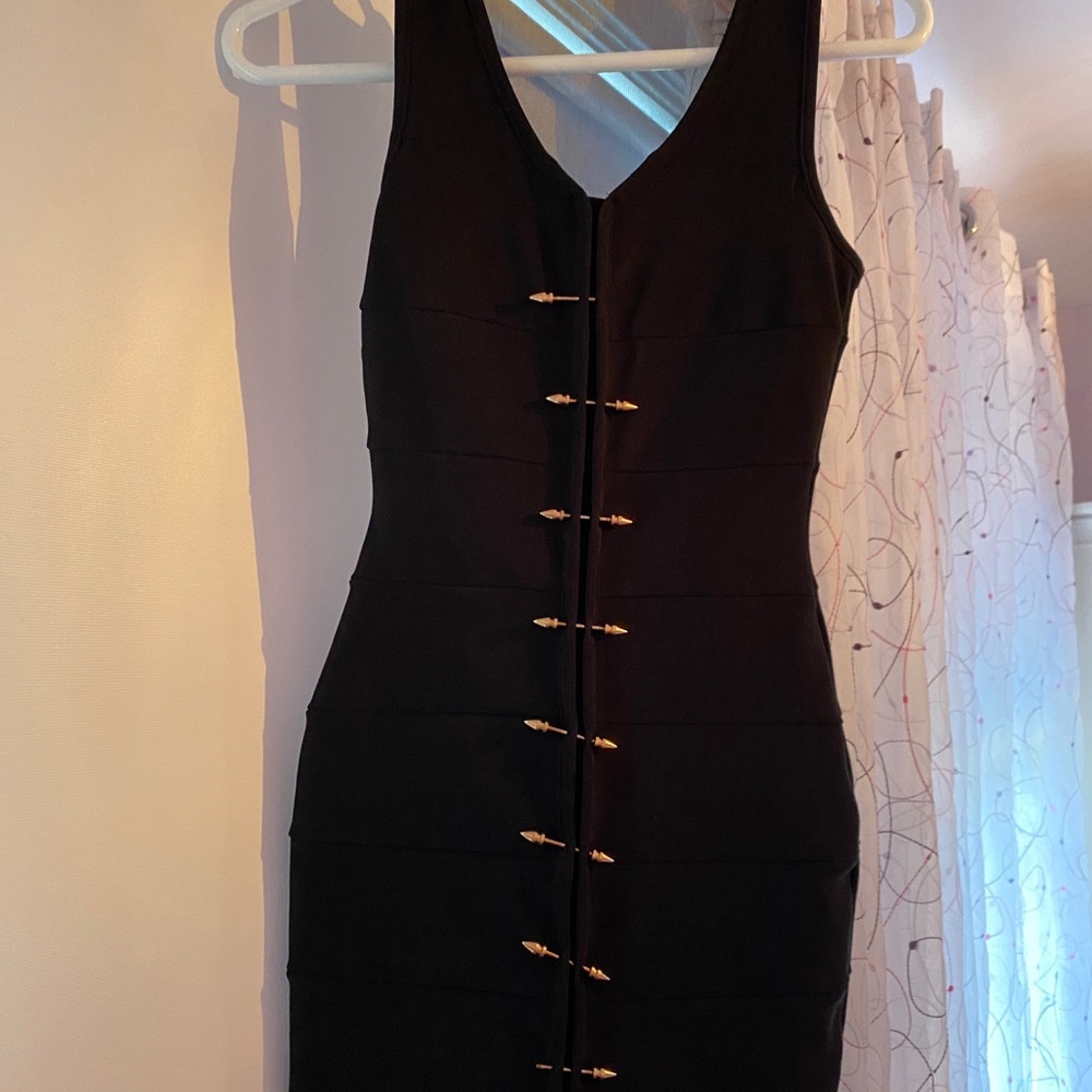 black dress